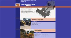 Desktop Screenshot of ajmachinery.co.uk